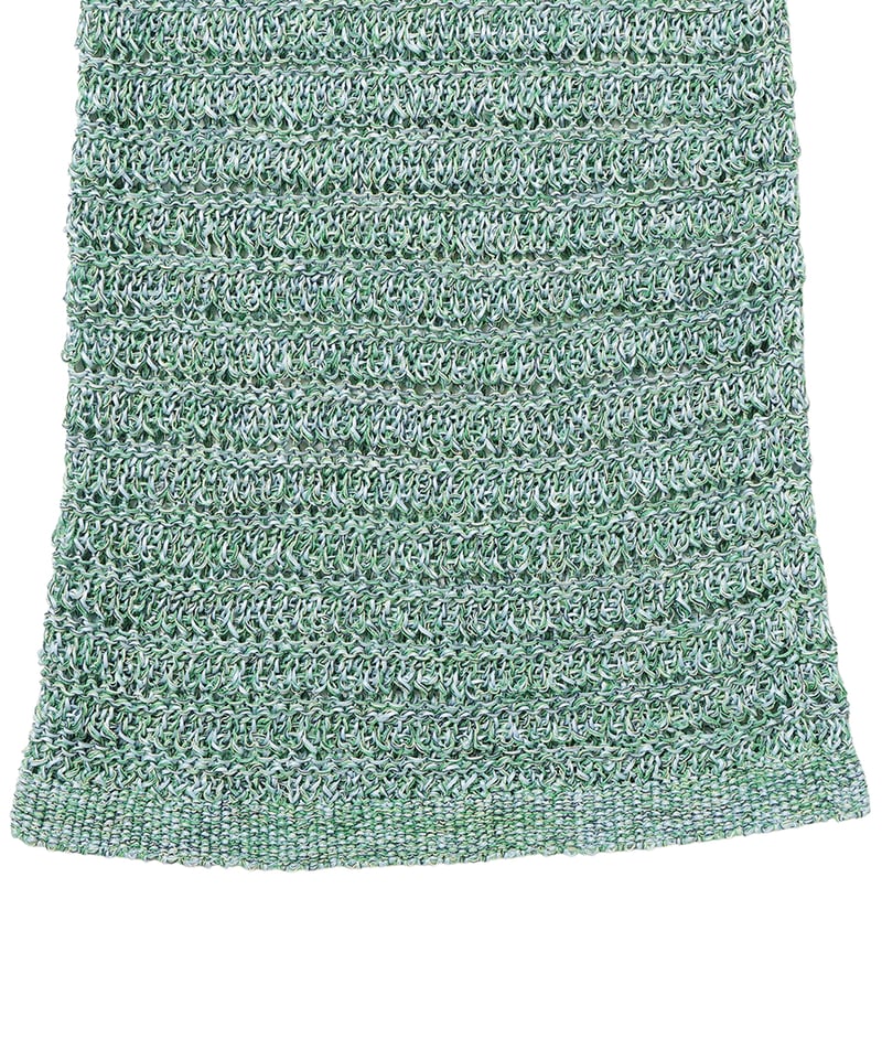 mix color KNIT dress | NKNIT