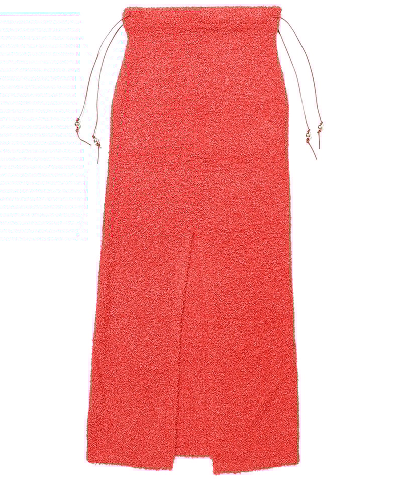 スカート NKNIT dry shaggy knit long skirt NKNIT dry shaggy KNIT long skirt