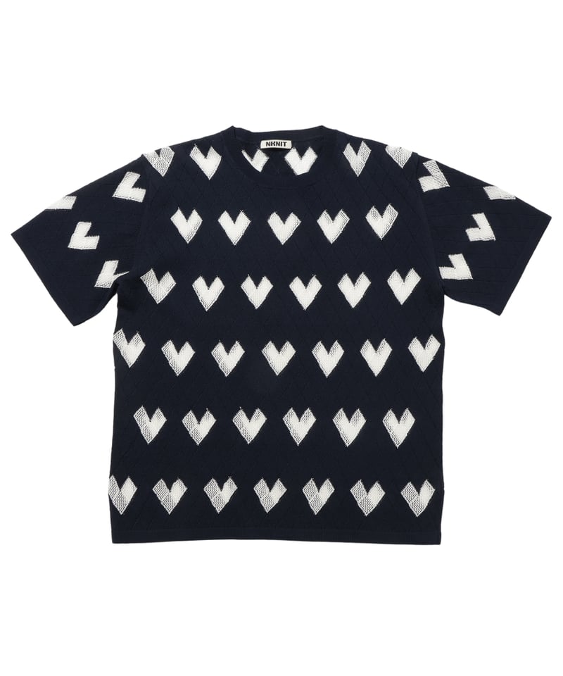 mesh♡ KNIT T-shirt | NKNIT mesh♡ KNIT T-shirt | NKNIT