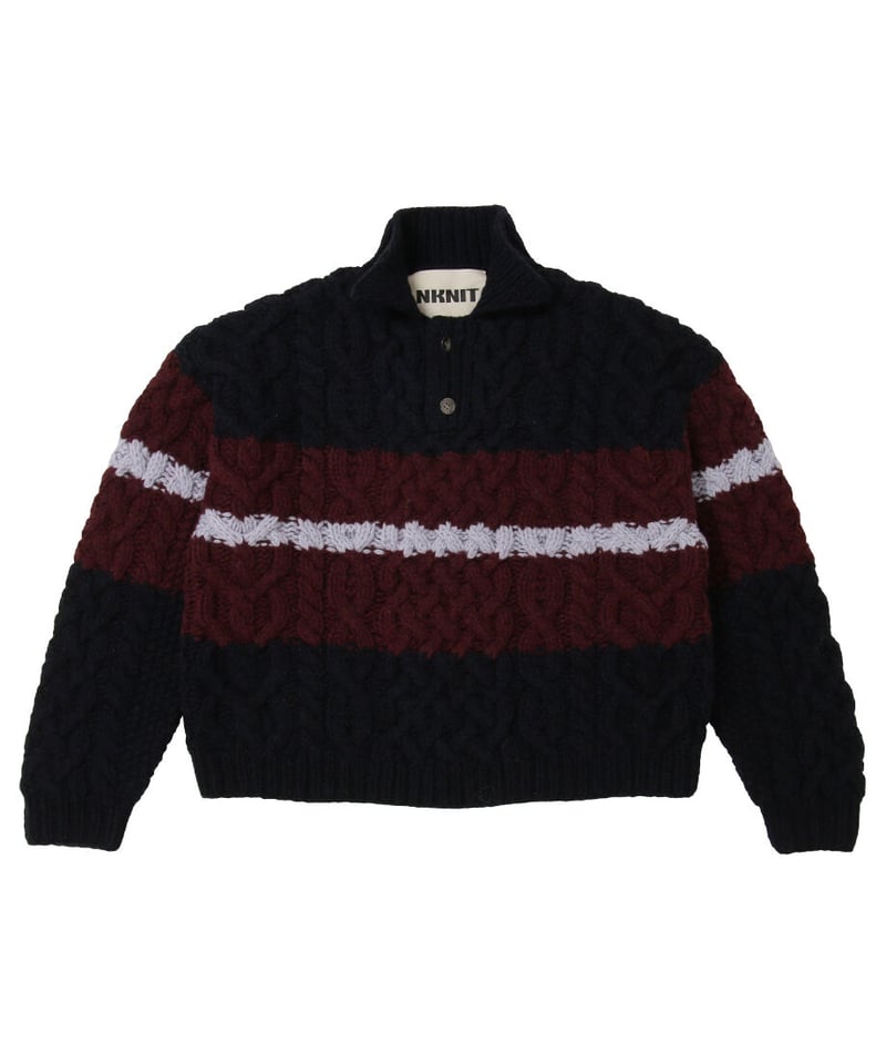 NKNIT constructive pattern KNIT サイズ①