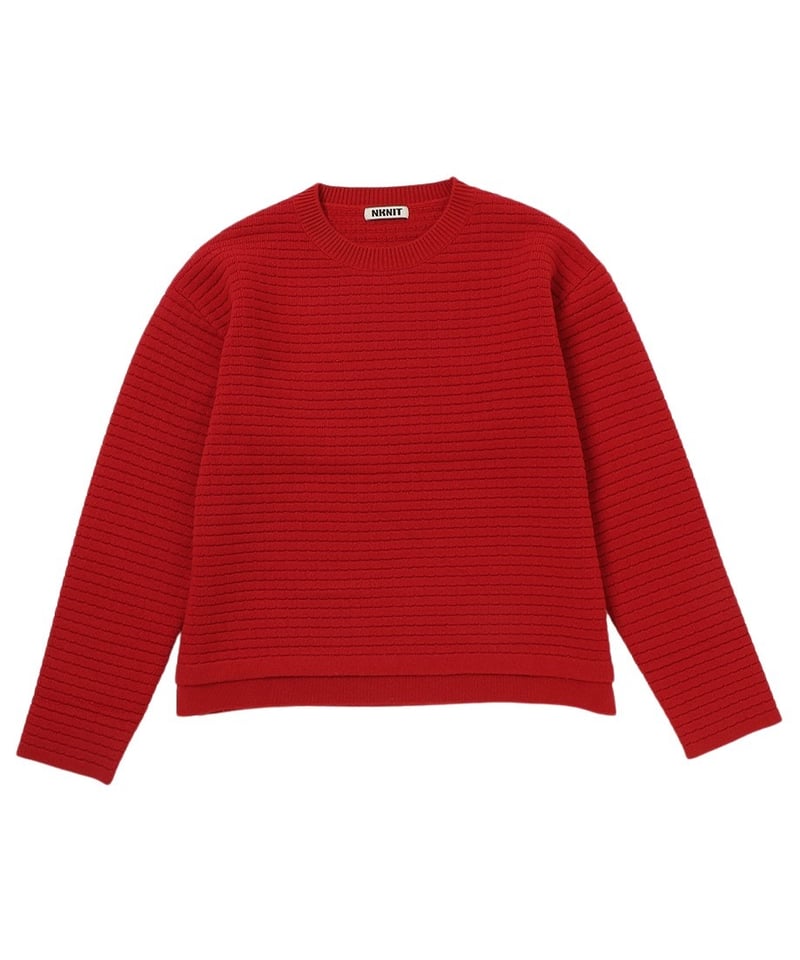 waffle KNIT pullover | NKNIT 