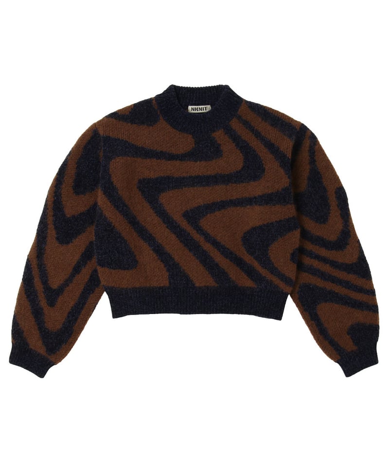 wave jacquard KNIT SMALL | NKNIT wave jacquard KNIT SMALL | NKNIT