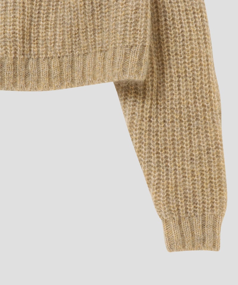 mix color mohair KNIT | NKNIT 