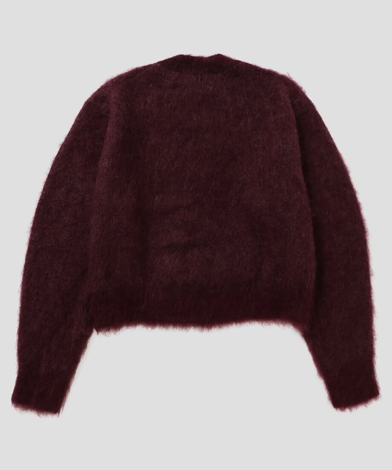 wave pattern mohair KNIT | NKNIT wave pattern mohair KNIT | NKNIT