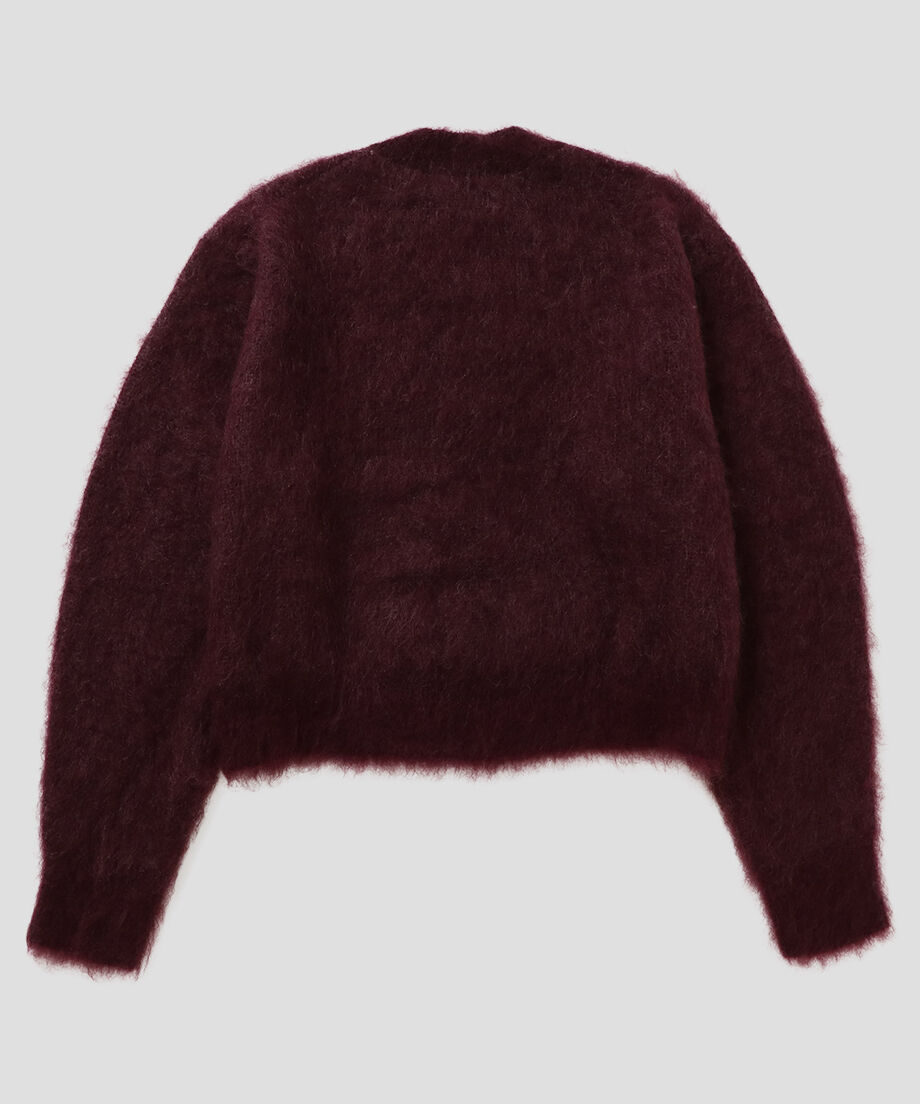 wave pattern mohair KNIT | NKNIT wave pattern mohair KNIT | NKNIT