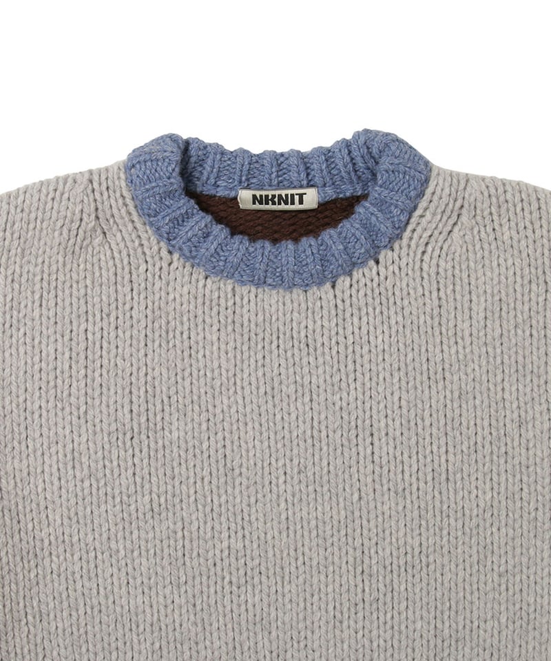 color blocking KNIT | NKNIT 
