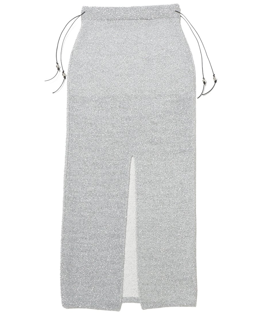 dry shaggy KNIT long skirt | NKNIT dry shaggy KNIT long skirt | NKNIT