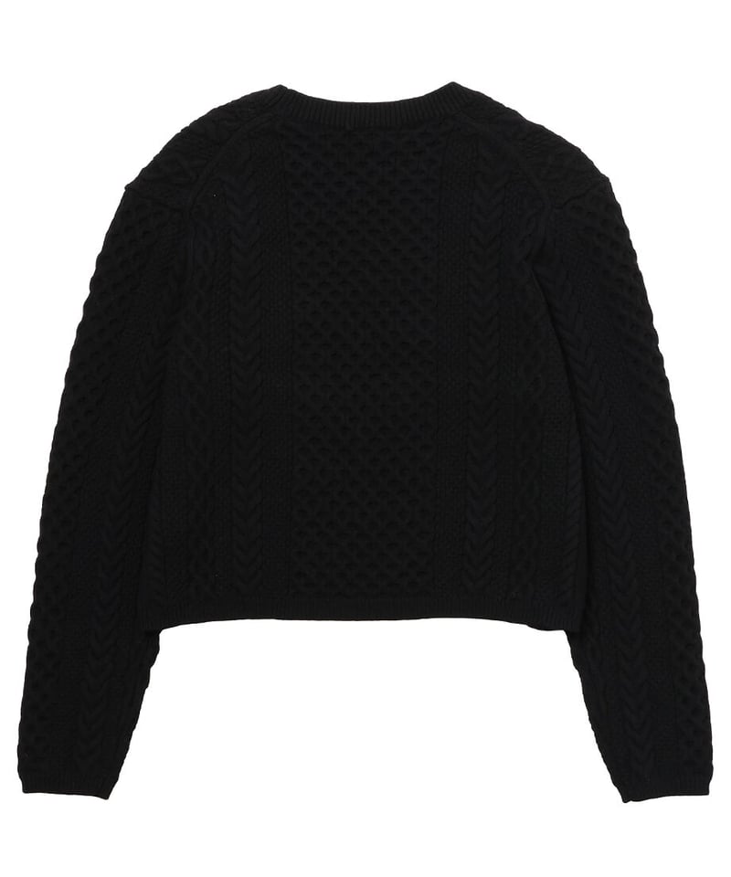 deep V cable KNIT | NKNIT deep V cable KNIT | NKNIT