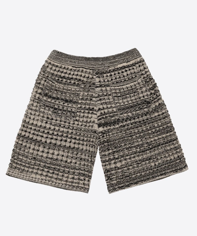 NKINIT cotton mesh knit short pants