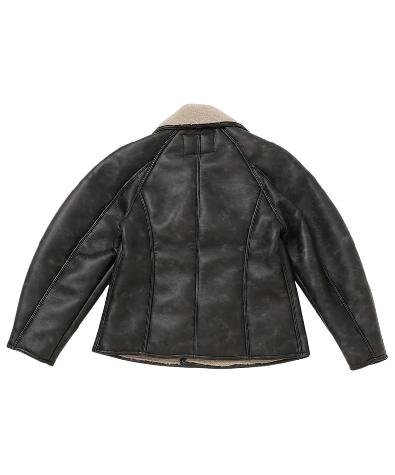vegan mouton shaped jacket | NKNIT vegan mouton shaped jacket | NKNIT