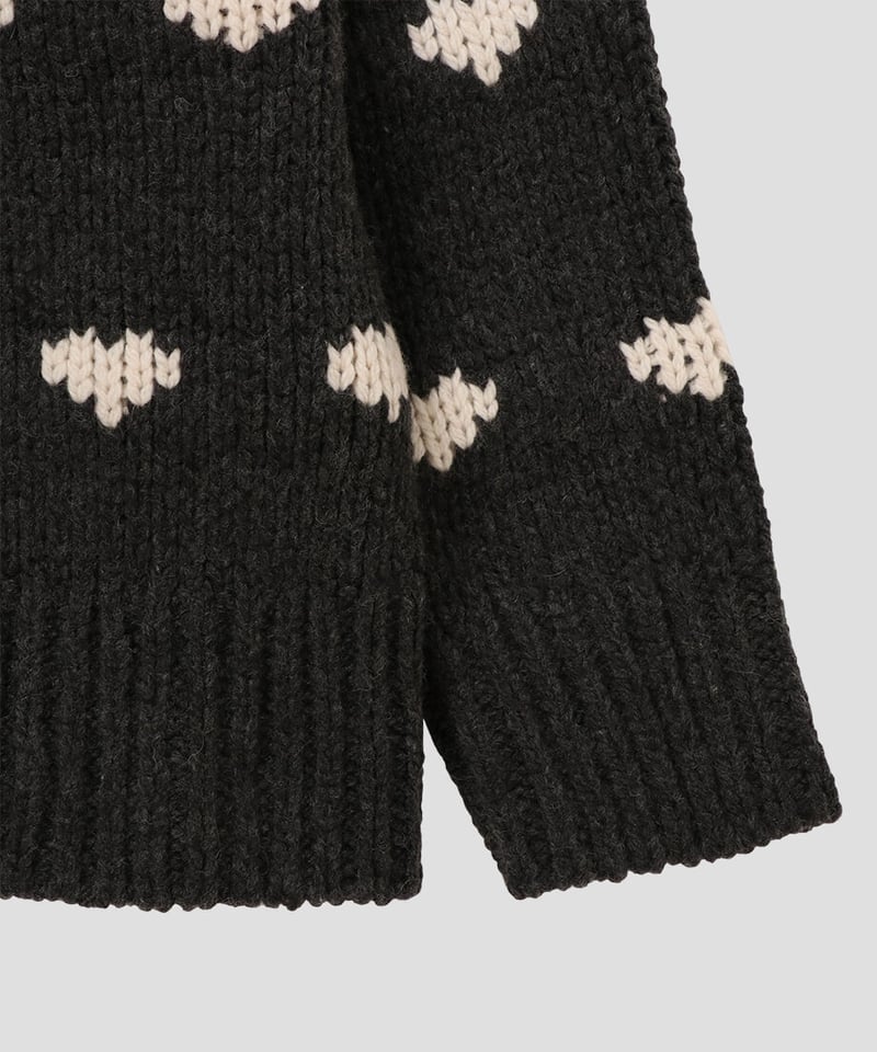 short♡pattern knit  nknit