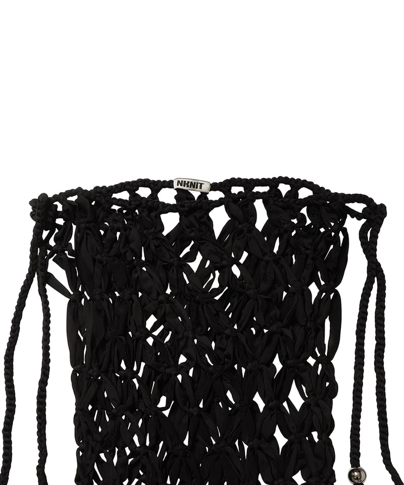 macrame 2WAY dress | NKNIT
