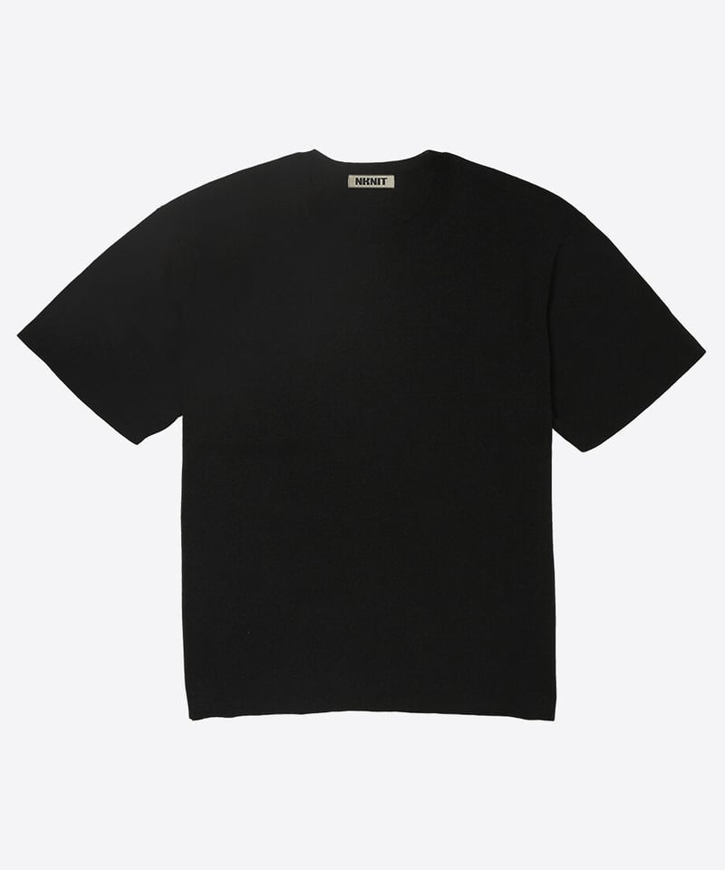 paper mix basic knit T-shirt | NKNIT 