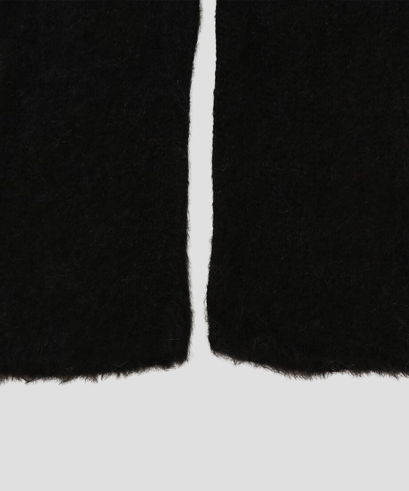 nknit knit mohair long pants ンニット   パンツ nknit knit mohair long pants ンニット パンツ paper mix side