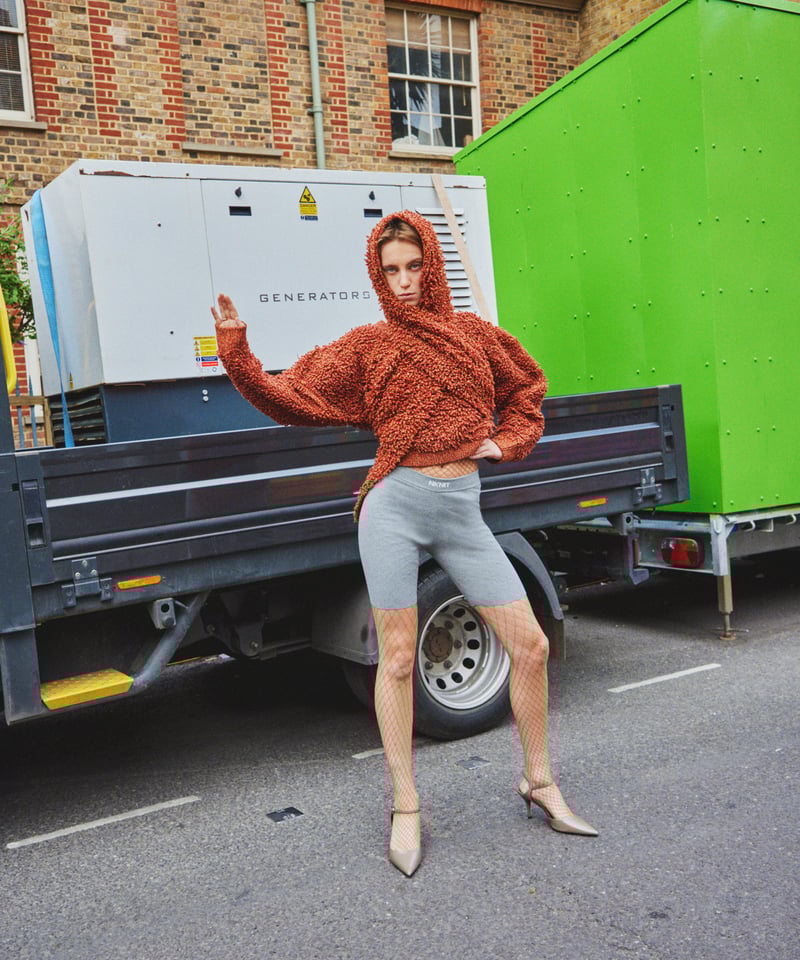 新品未使用】 NKNIT cotton KNIT biker shorts 【公式通販】