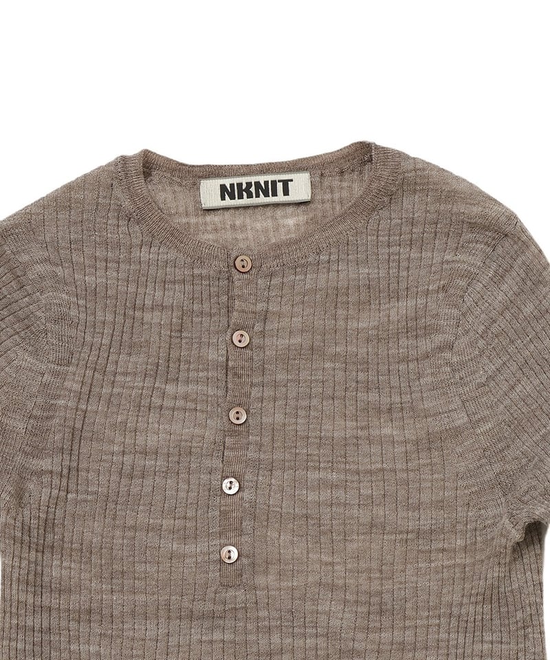 alpaca sheer rib KNIT | NKNIT alpaca sheer rib KNIT | NKNIT
