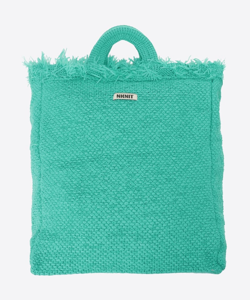 fringe knit big bag | NKNIT