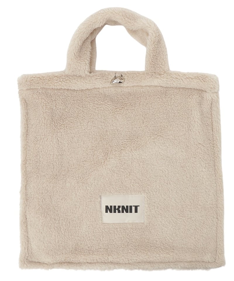 2/27.28限定価格 NKNIT ♡ boa square tote bag boa square tote bag | NKNIT