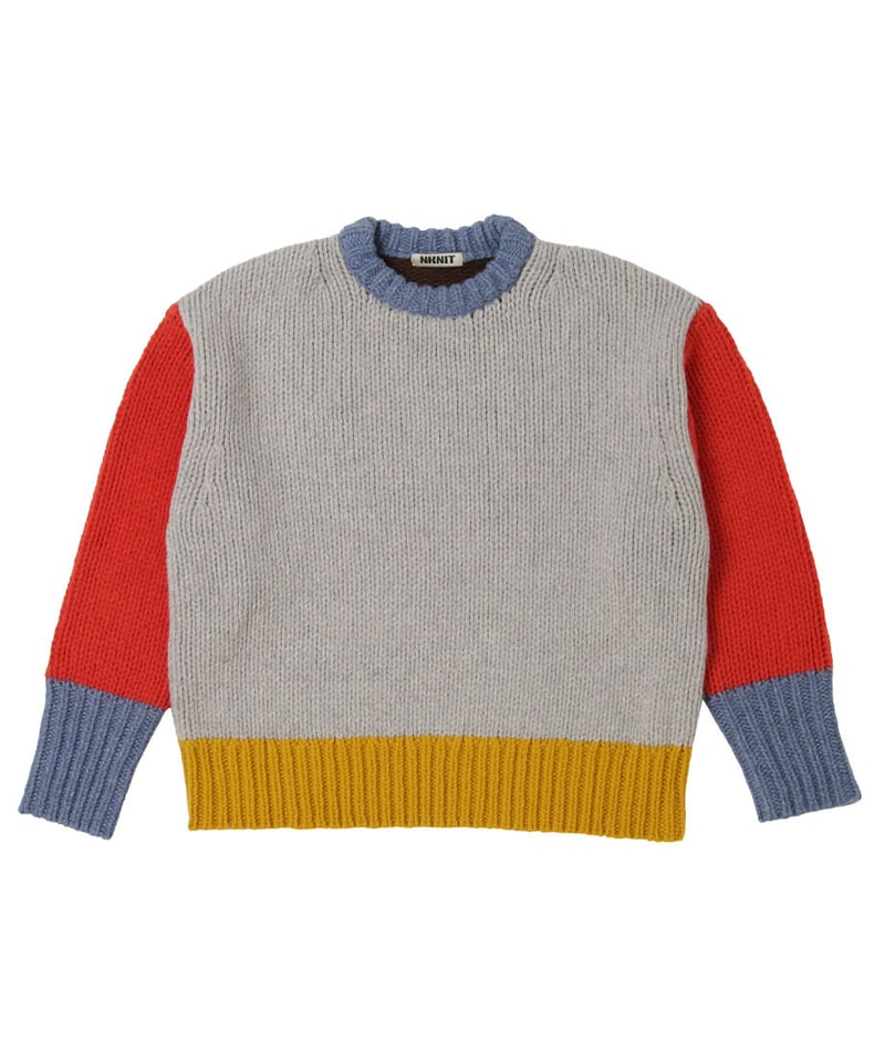 color blocking KNIT | NKNIT 