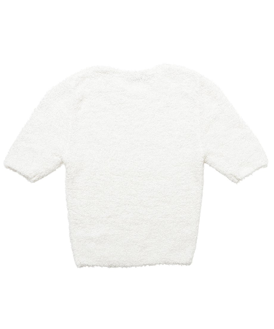 dry shaggy mini T-shirt | NKNIT