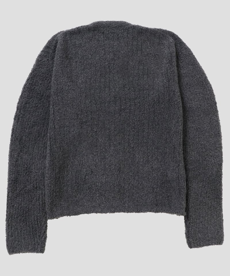 fluffy rib KNIT cardigan | NKNIT 