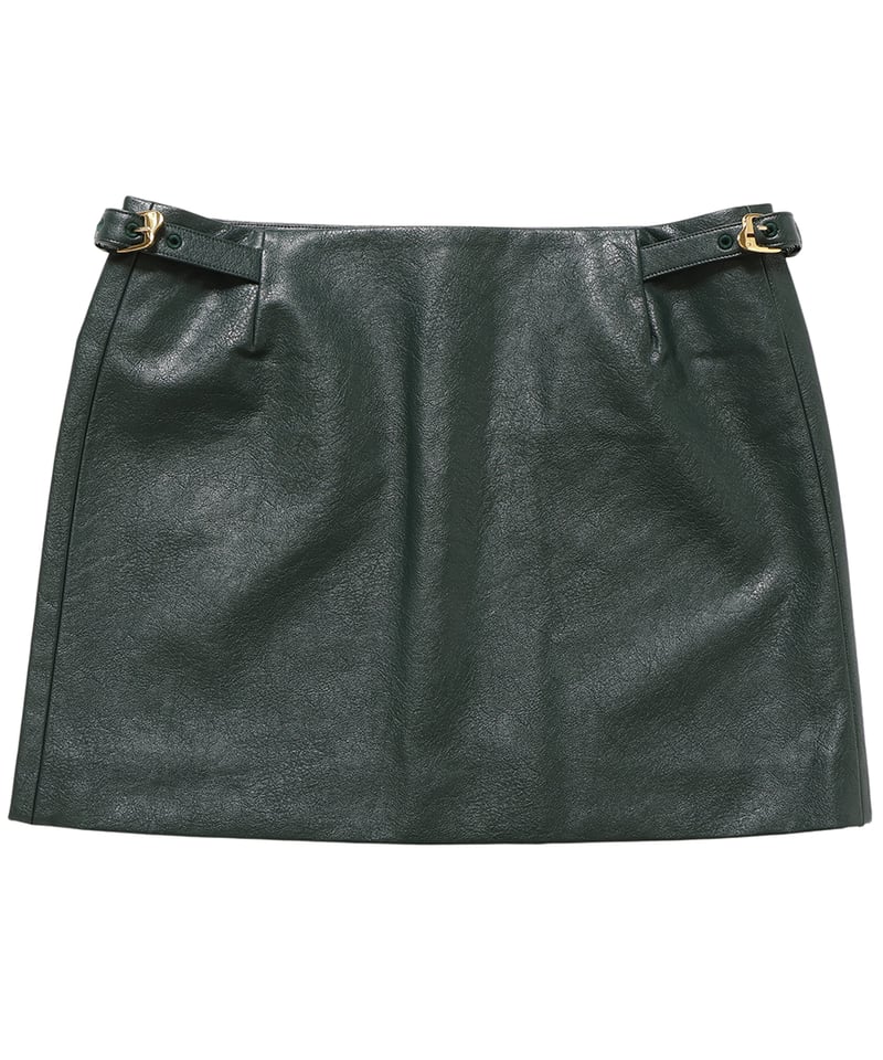 NKNIT vegan leather mini skirt PYTHON NKNIT vegan leather mini skirt PYTHON