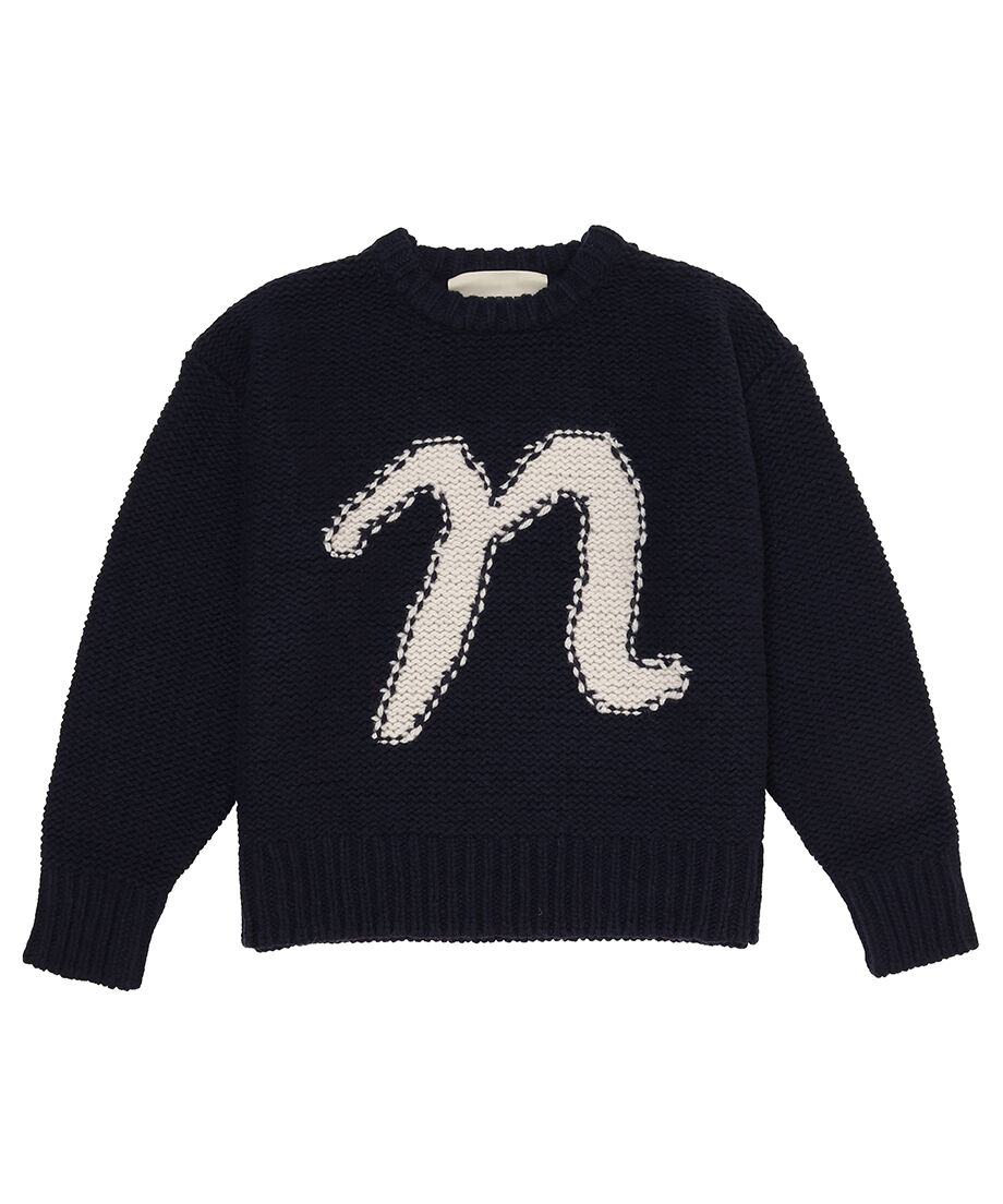 トップス NKNIT logo KNIT cardigan NKNIT logo KNIT cardigan NKNIT Nロゴ KNIT