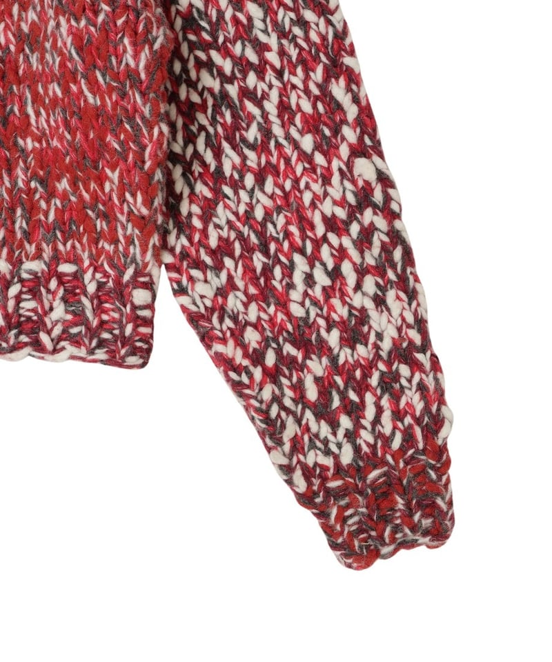 mix color hand KNIT 【short】 | NKNIT