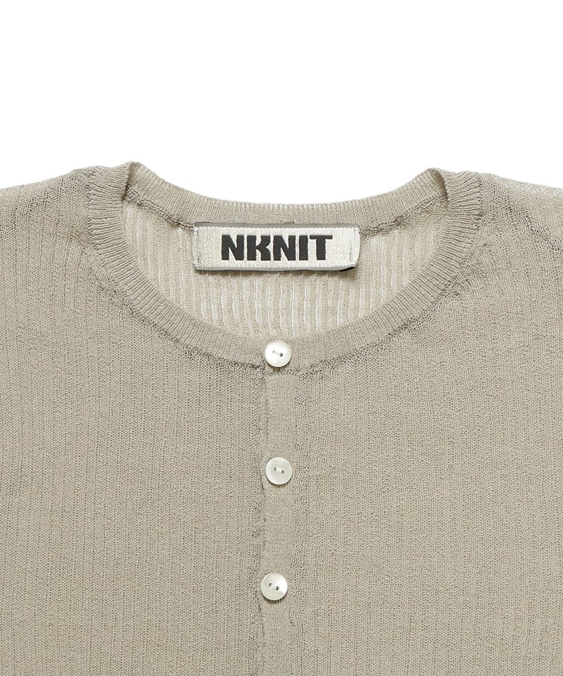 sheer mini rib KNIT | NKNIT sheer mini rib KNIT | NKNIT