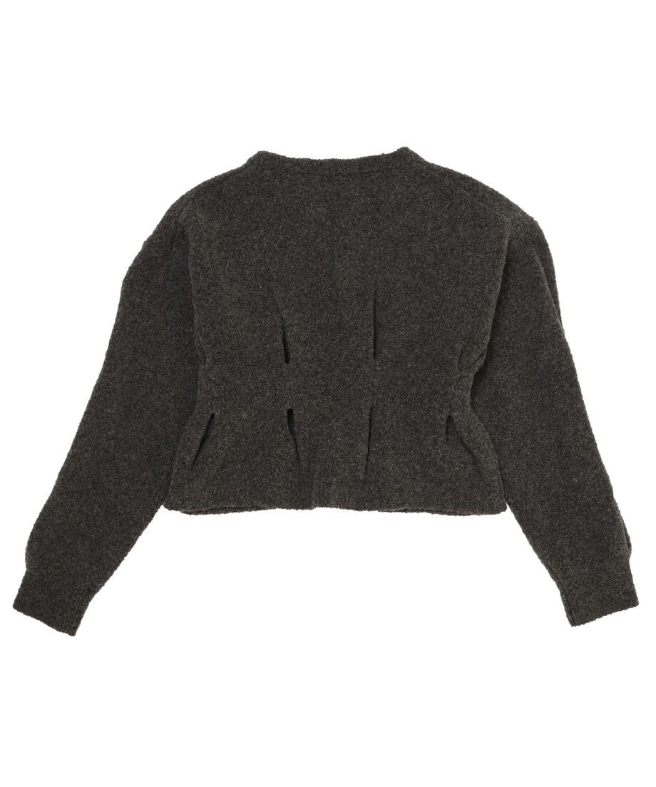 【美品】NKNIT ンニット　tacked small NKIT PO NKNIT Tacked small knit po