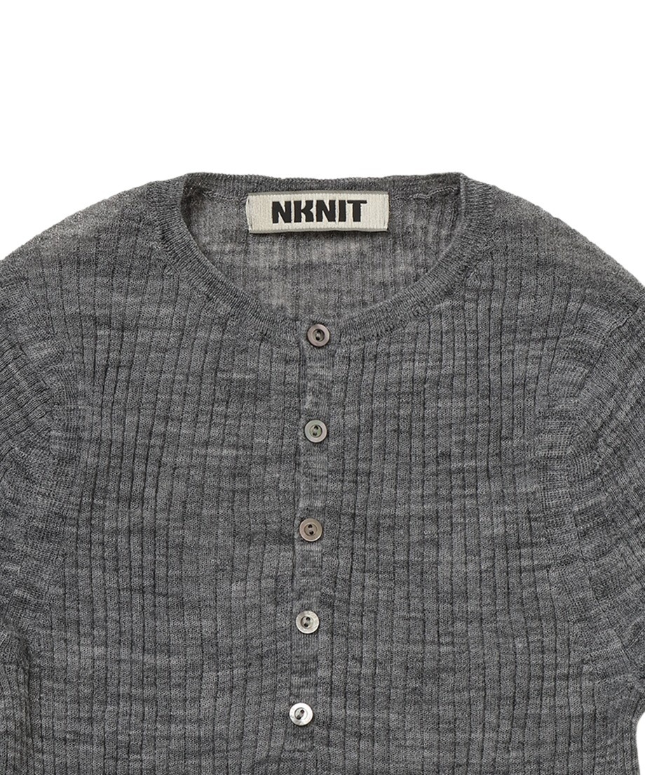 alpaca sheer rib KNIT | NKNIT