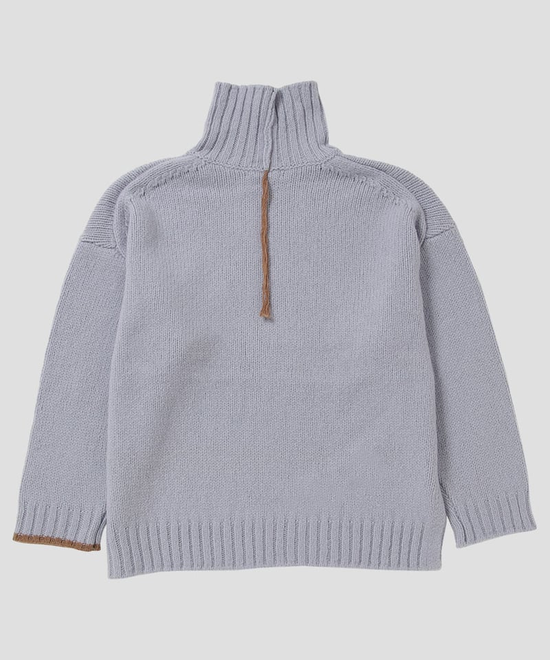 美品】NKNIT color linking turtle KNIT グレー