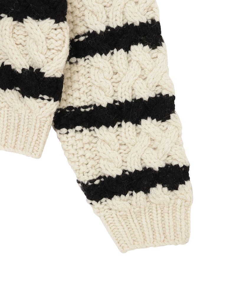 hand knitting stripe KNIT | NKNIT