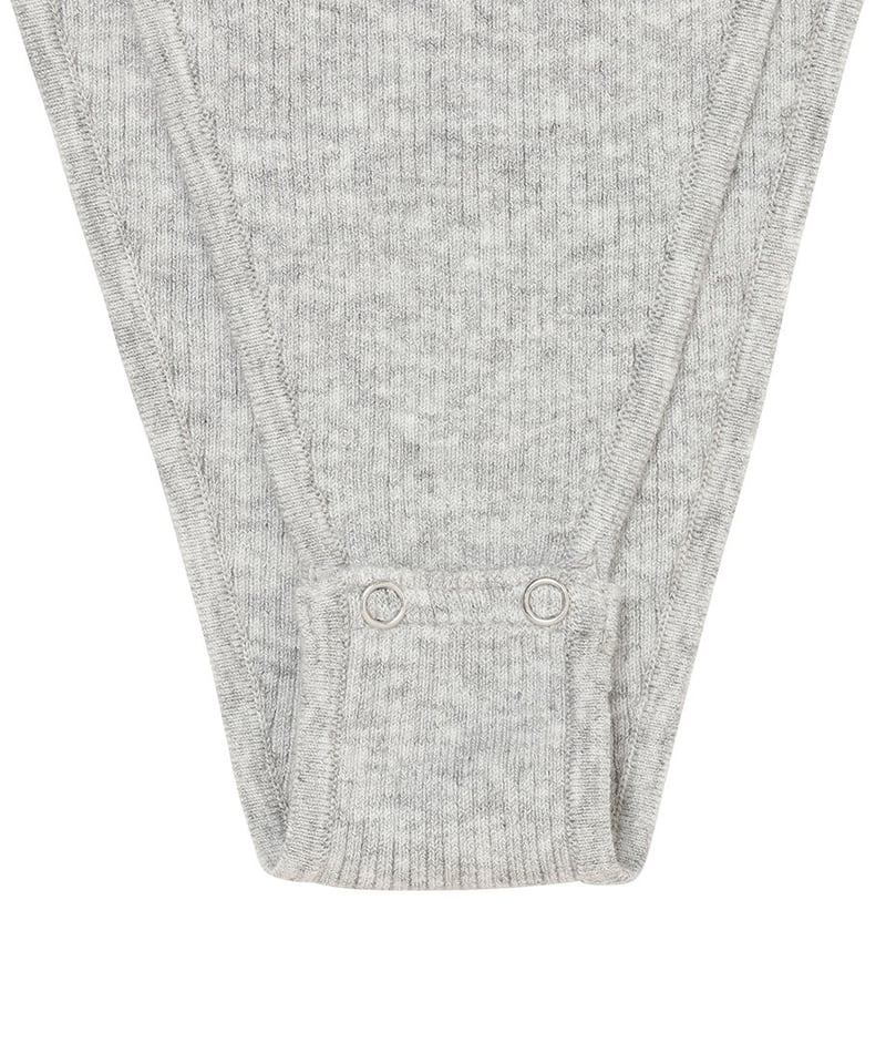 sailor collar rib KNIT bodysuit | NKNIT 