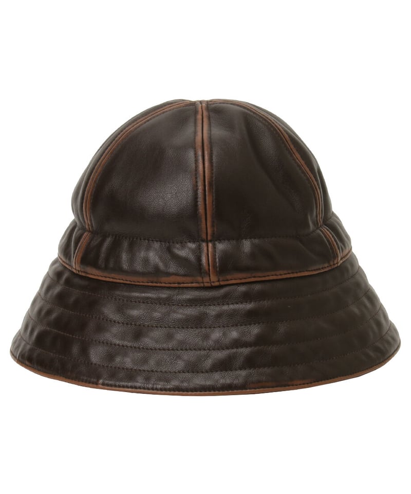 vegan leather sailor hat | NKNIT vegan leather sailor hat | NKNIT