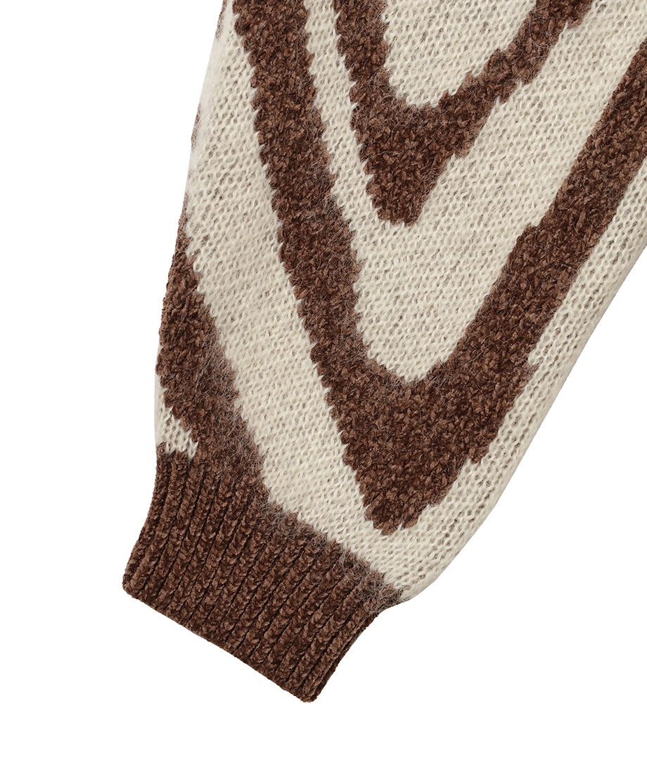 wave jacquard KNIT SMALL