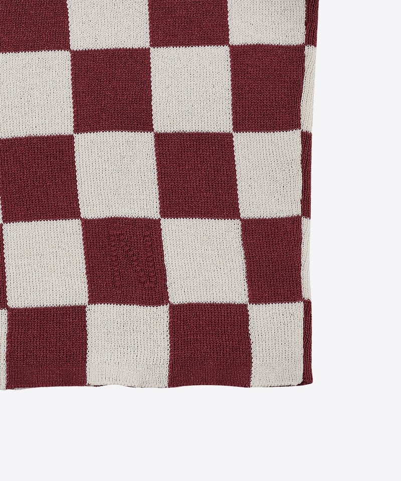 新品未使用タグ付き◎paper mix pattern knit T-shirt mini