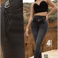 ハイウエスト　ジーンズ　Colombian Jeans