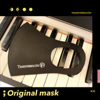 トランスフォルマシオン　オリジナルロゴ入りマスク