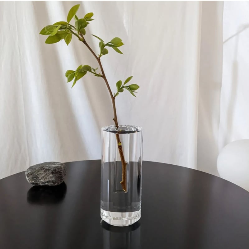 植物と水が一体となって見える花器 / shallows Crystal Vase 植物と水が一体となって見える花器 / shallows Crystal Vase – HATCH
