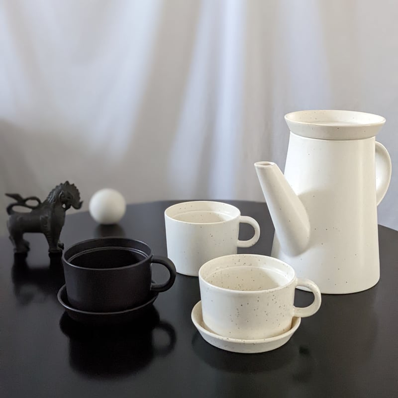 BIG-GAME Coffee Cup (L) White Sprinkle | Amane