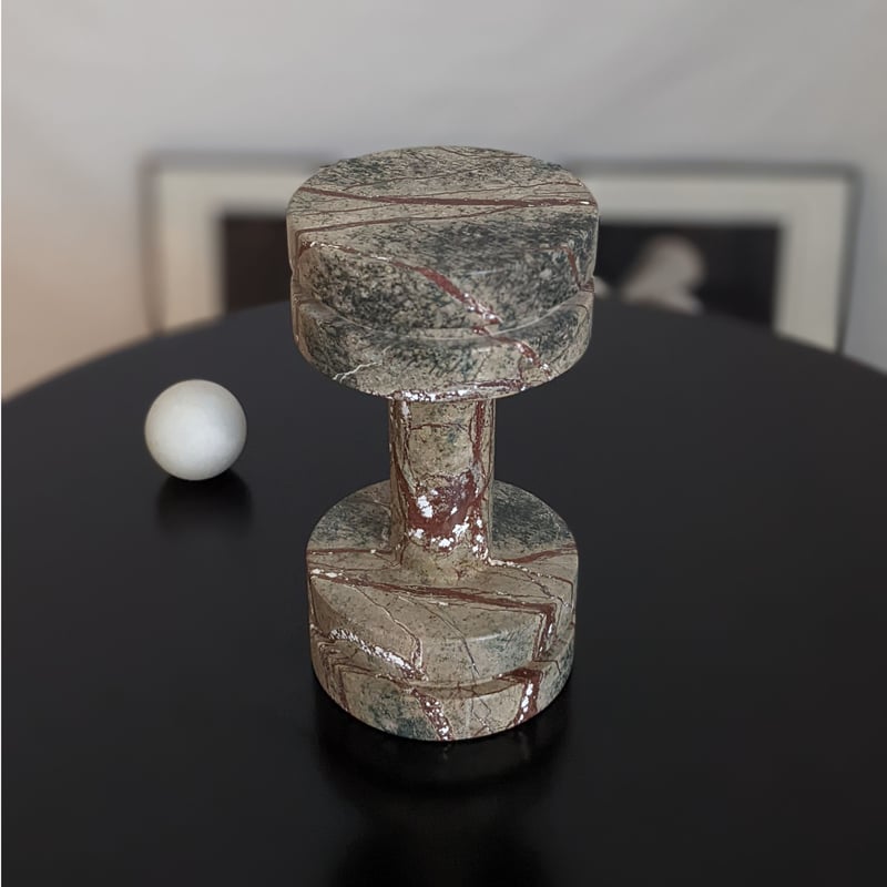 TOM DIXON トム・ディクソン ロック ダンベル 大理石 オブジェ Tom Dixon Rock ダンベル | Amane