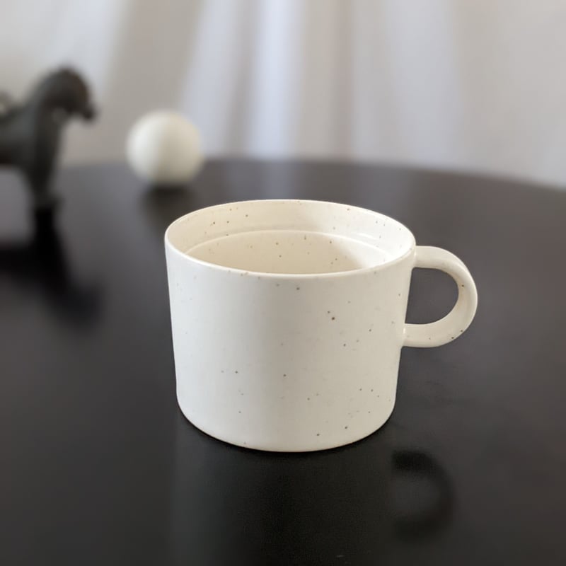 BIG-GAME Coffee Cup (L) White Sprinkle | Amane