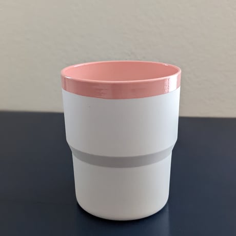 S&B Mug Cup  Pink White