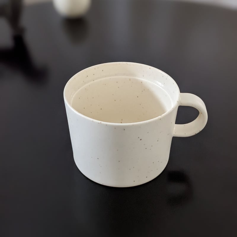 BIG-GAME Coffee Cup (L) White Sprinkle | Amane