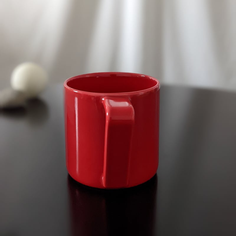 Shigeki Fujishiro Mug Gloss Red | Amane