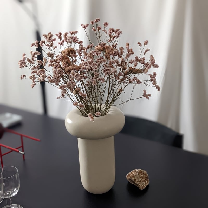 DOUGH VASE White | Amane