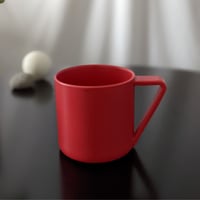 Shigeki Fujishiro  Mug  Red
