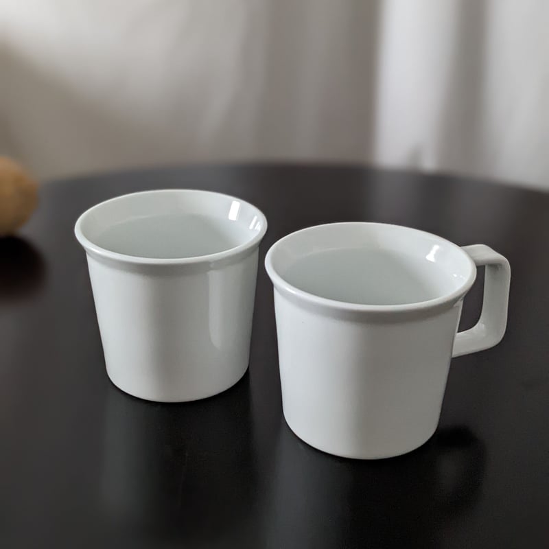 TY Coffee Cup Handle White | Amane