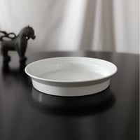 TY Round Deep Plate（M）160 White